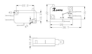 (20) Buttons With Microswitches